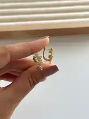14k  Xuping Seri Kaburga Küpe  2