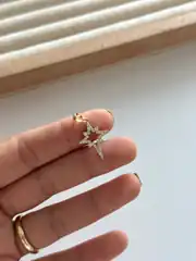 14K Xuping Seri Kuzey Yıldız Kolye Ucu 1