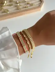 Ayarlanabilir Kırmızı İp Bileklik 3