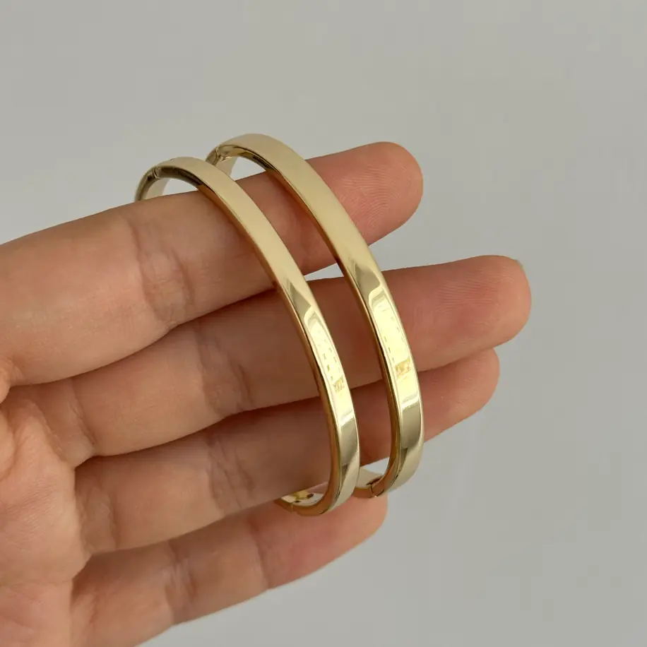 14K Xuping 54 Mm Bebe Boy Kelepçe Kalın Model