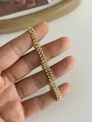 14K Altın Kaplama Bileklik 1