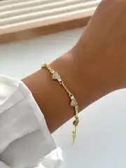14k xuping seri kalpli bileklik  1
