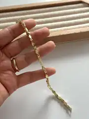14K Xuping Seri Baklava Desen Bileklik  2
