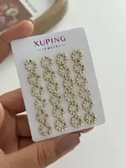 14K Xuping Seri Minimal Küpe 2