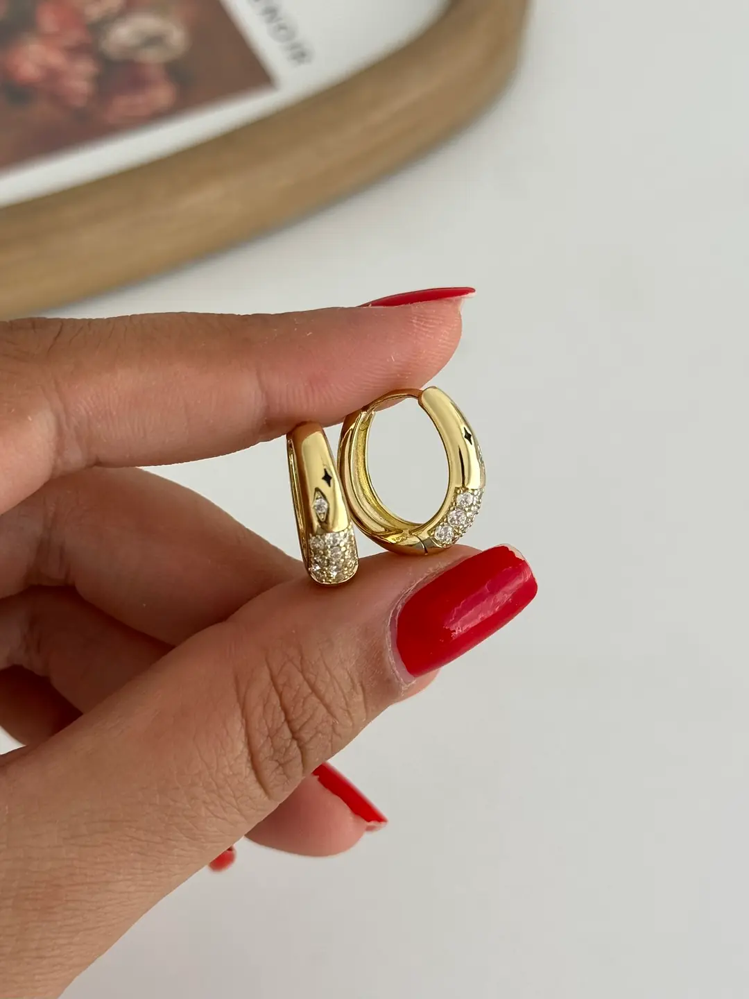 14K Xuping Seri Küpe