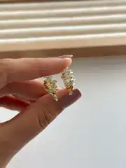 14k  Xuping Seri Kaburga Küpe  1