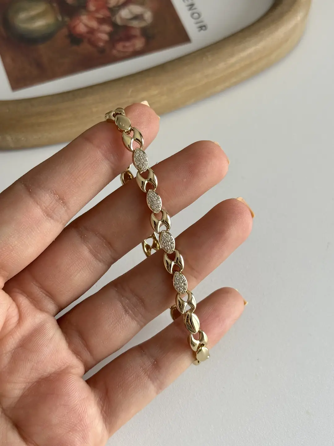 14K Xuping Seri Bileklik