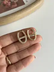14K Xuping Seri Marka Model Küpe 1