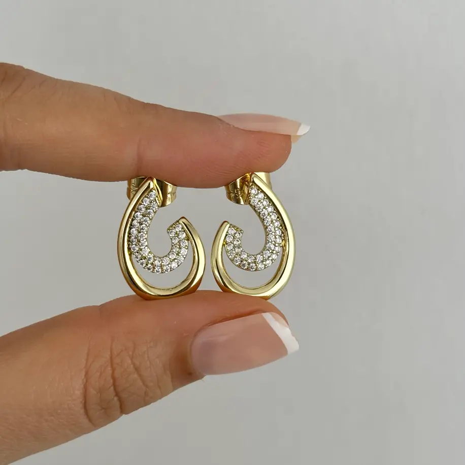 14K Xuping Tasarım Küpe
