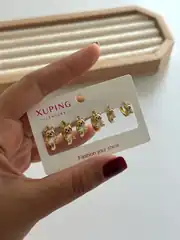 14k xuping seri 3 çift küpe seti ayıcıklı  1