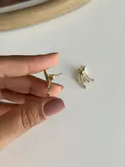 14K Xuping Seri Tasarım Küpe 2
