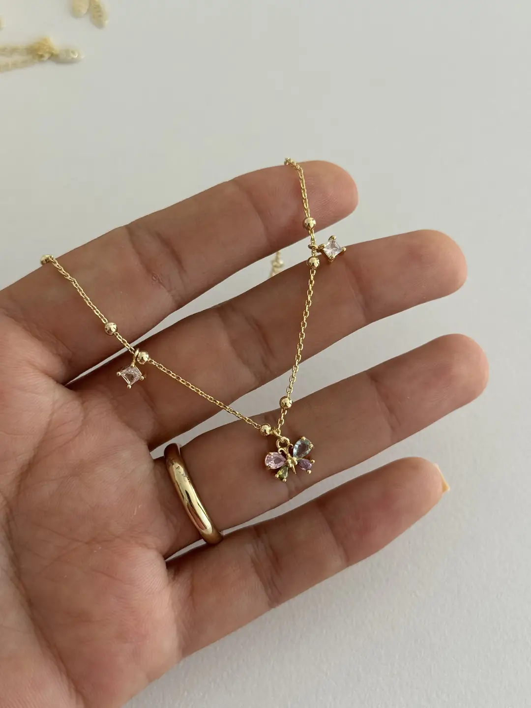 14K Altın Kaplama Halhal