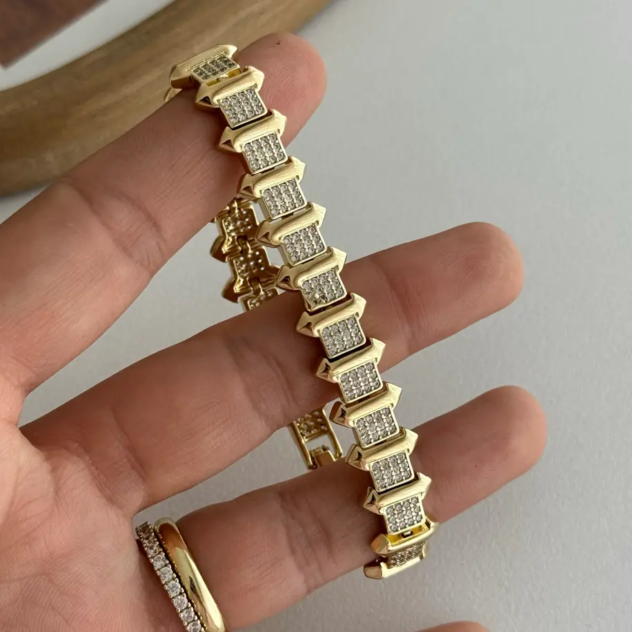 14K Xuping Seri Bileklik
