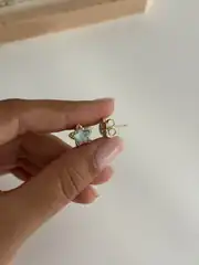 14K Xuping Seri Yansımalı Yıldız Küpe 2