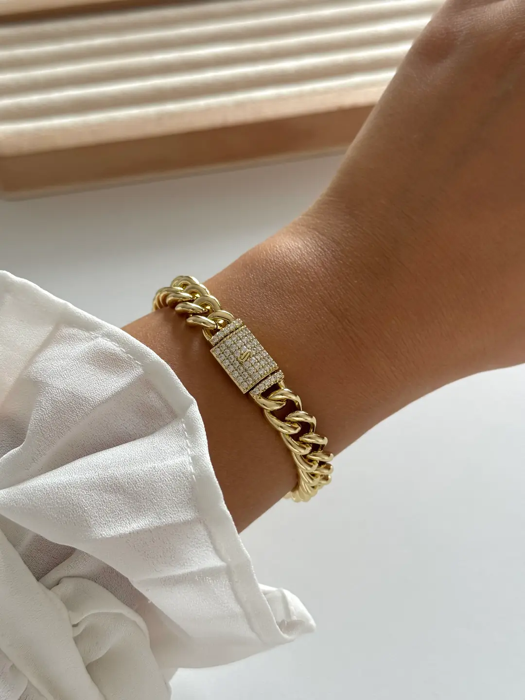 14K Xuping Seri Özel Kilitli Gurmet Bileklik 