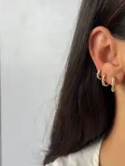14K Xuping Seri 3lü Küpe Seti 2