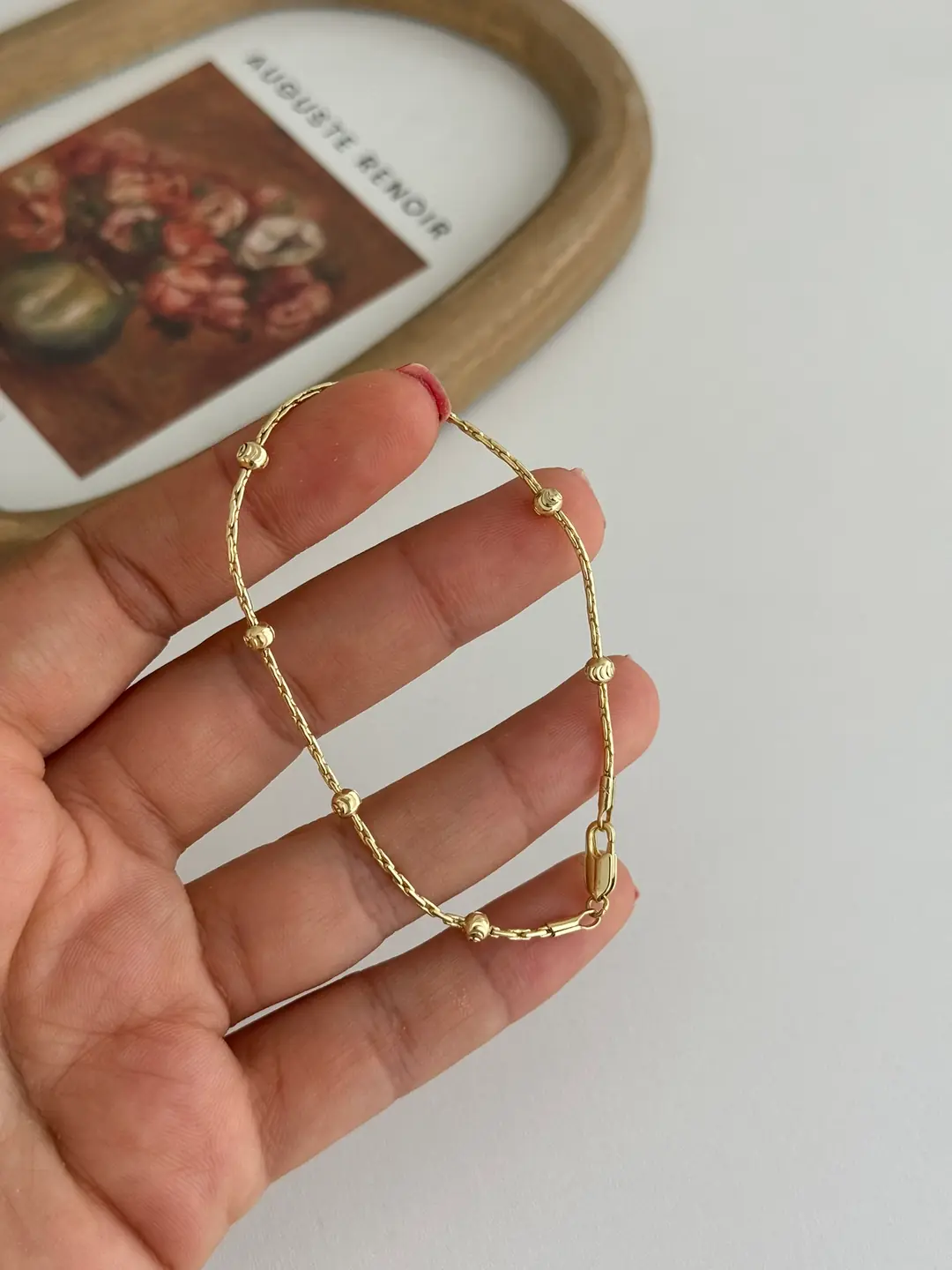14K Xuping Seri Dorika Bileklik