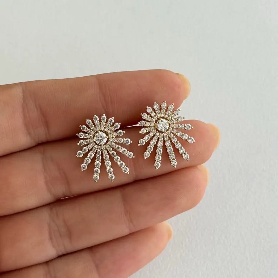 14K Xuping Seri Küpe