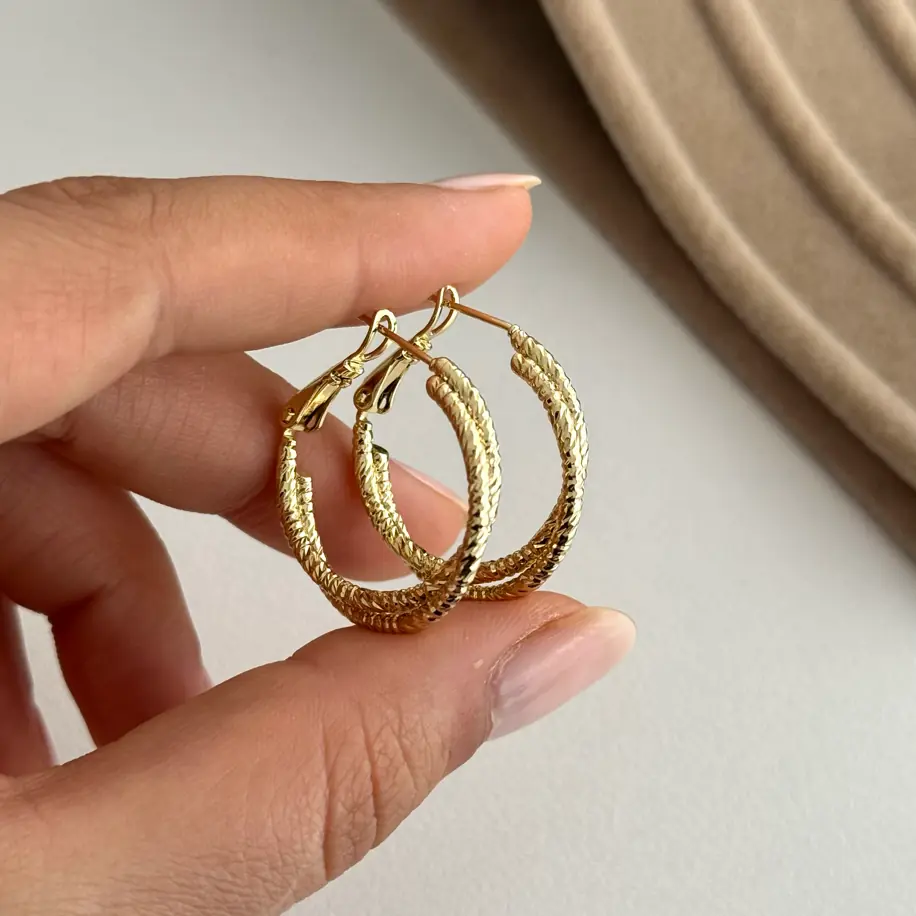 14K Xuping Seri Küpe