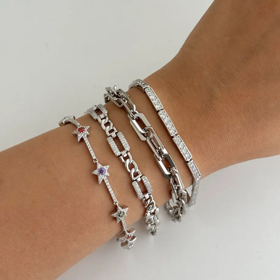 Xuping Seri Silver Bileklik 4