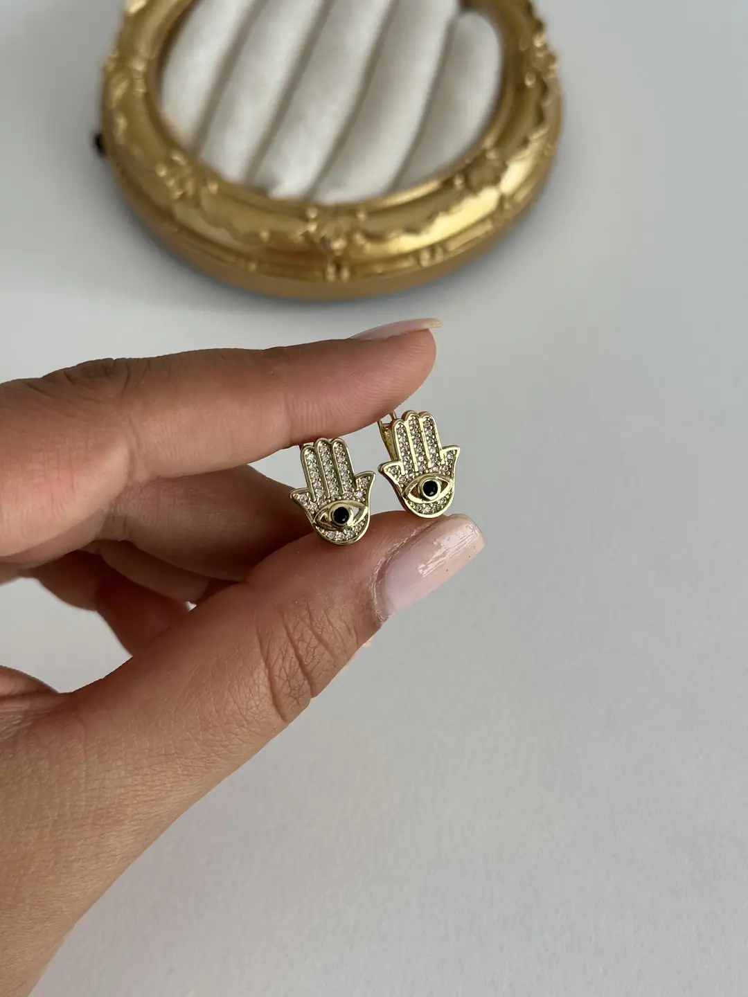 14K Xuping Seri Fatmaanaeli Küpe