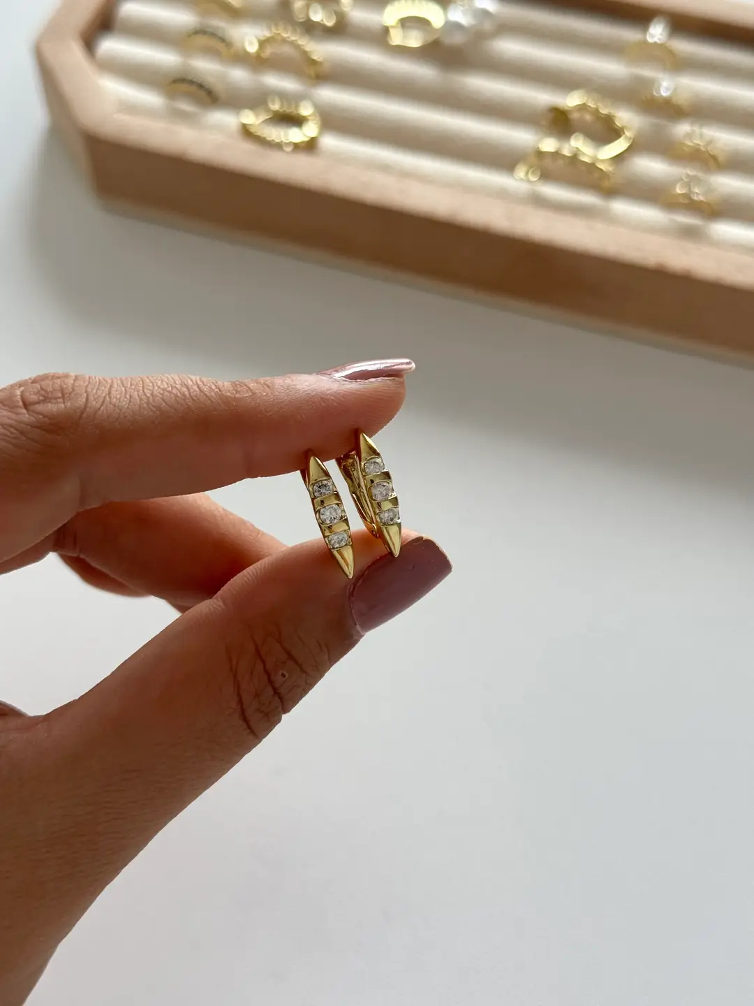 14K Xuping Seri Küpe
