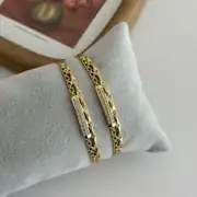 14K Xuping Seri Kelepçe Bileklik 60 Mm 1