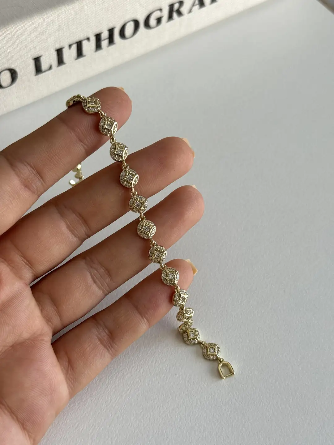 14K Xuping Seri Bileklik