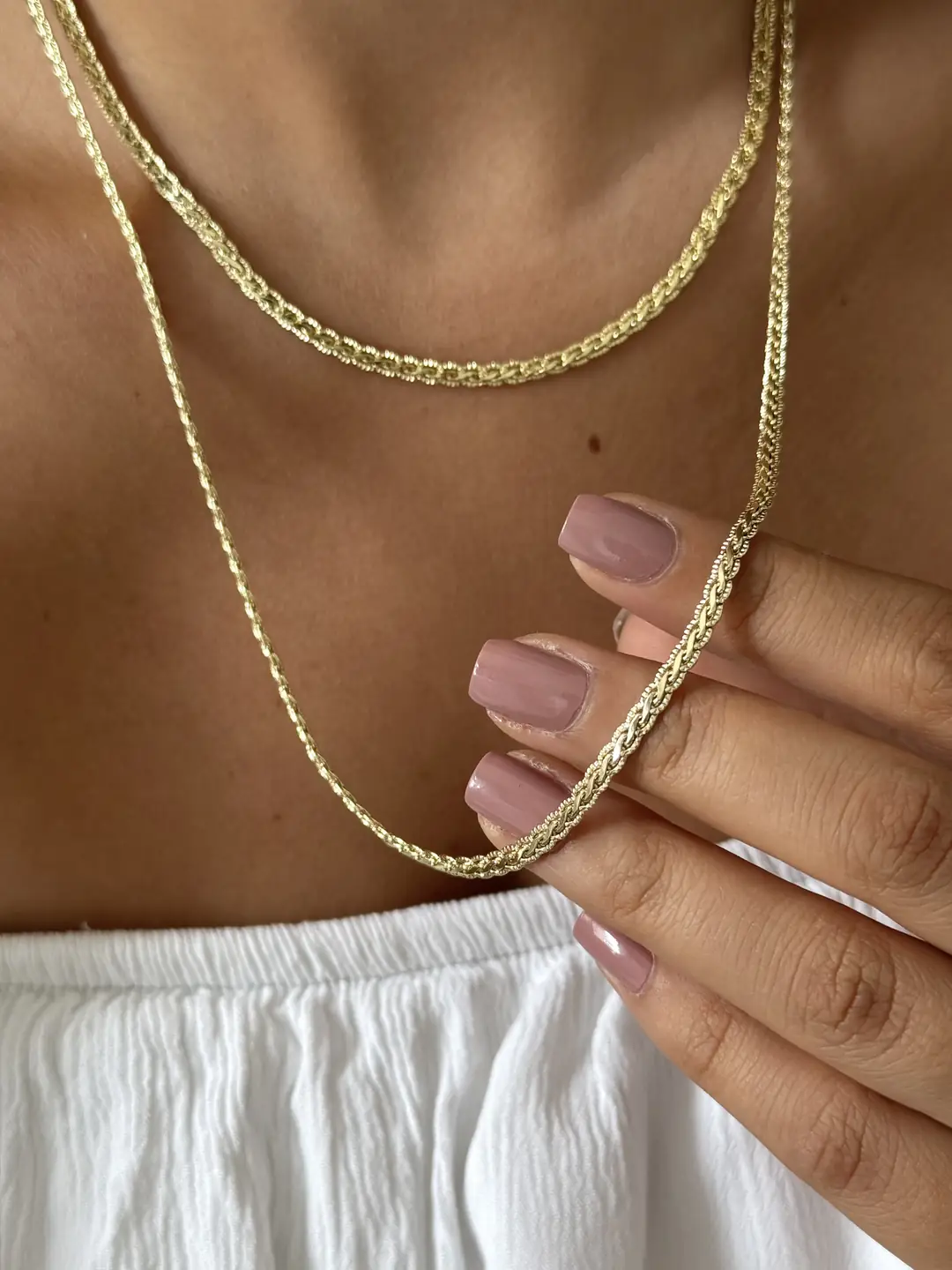 14K Kuyumcu Model Zincir Kolye