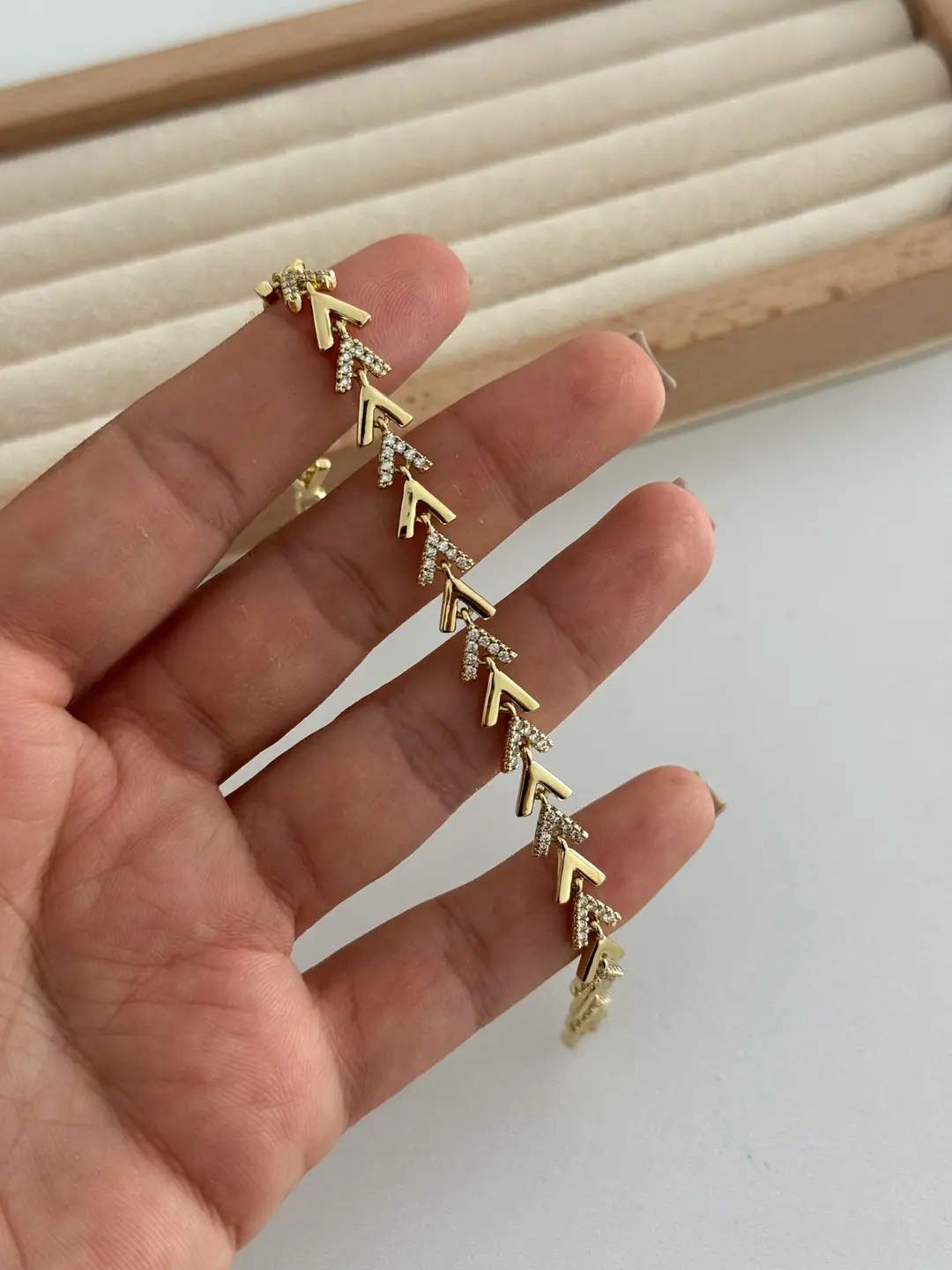 14K Xuping Seri Kılçık Bileklik