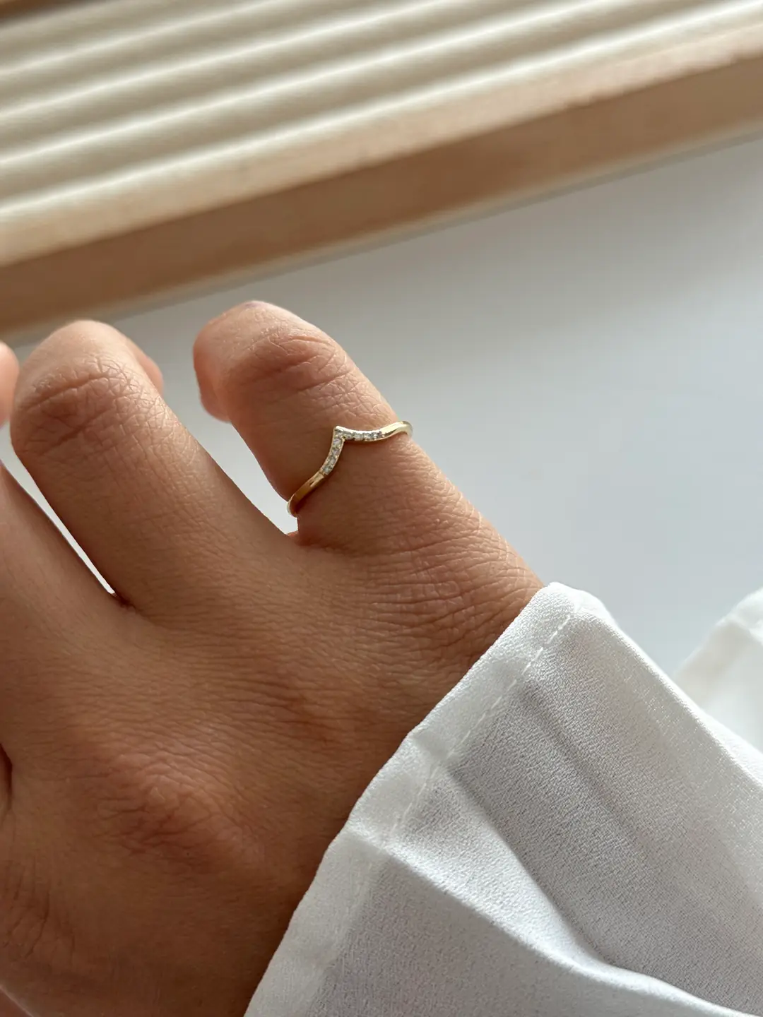14k Xuping Seri Serçe Parmak Yüzüğü