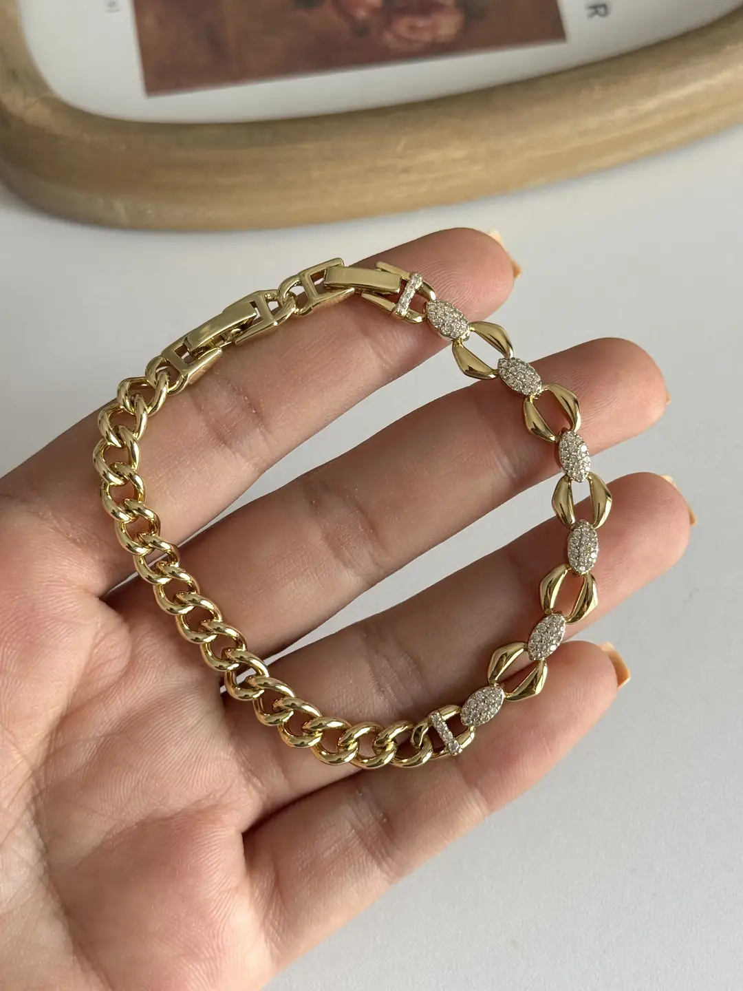 14K Xuping Seri Bileklik