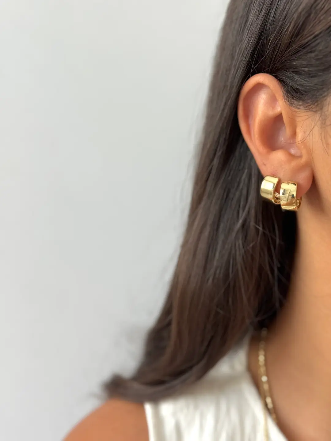 14K Xuping Seri Basic Küpe