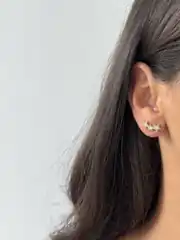 14K Xuping Seri Tek Delikte Çoklu Görünüm Küpe 1