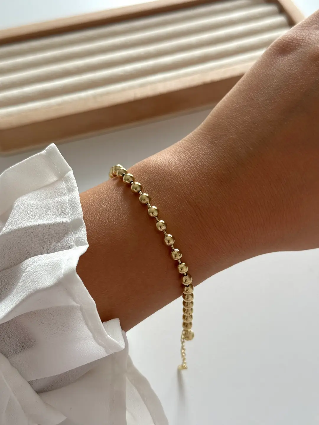14K Xuping Seri Dorika Bileklik 