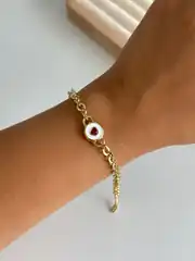 14K Altın Kaplama Kuyumcu Model Bileklik 2
