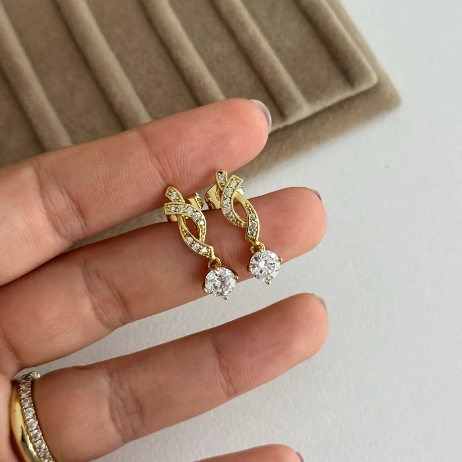 14K Xuping Seri Küpe