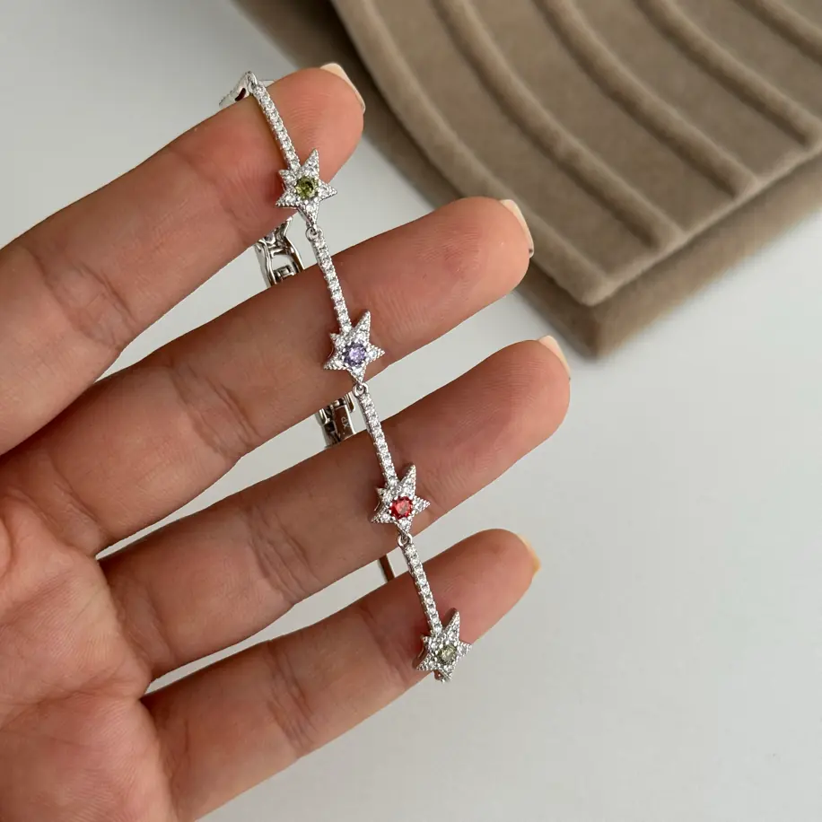 Xuping Seri Silver Yıldız Bileklik