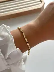 14K Xuping Seri Baklava Desen Bileklik  1
