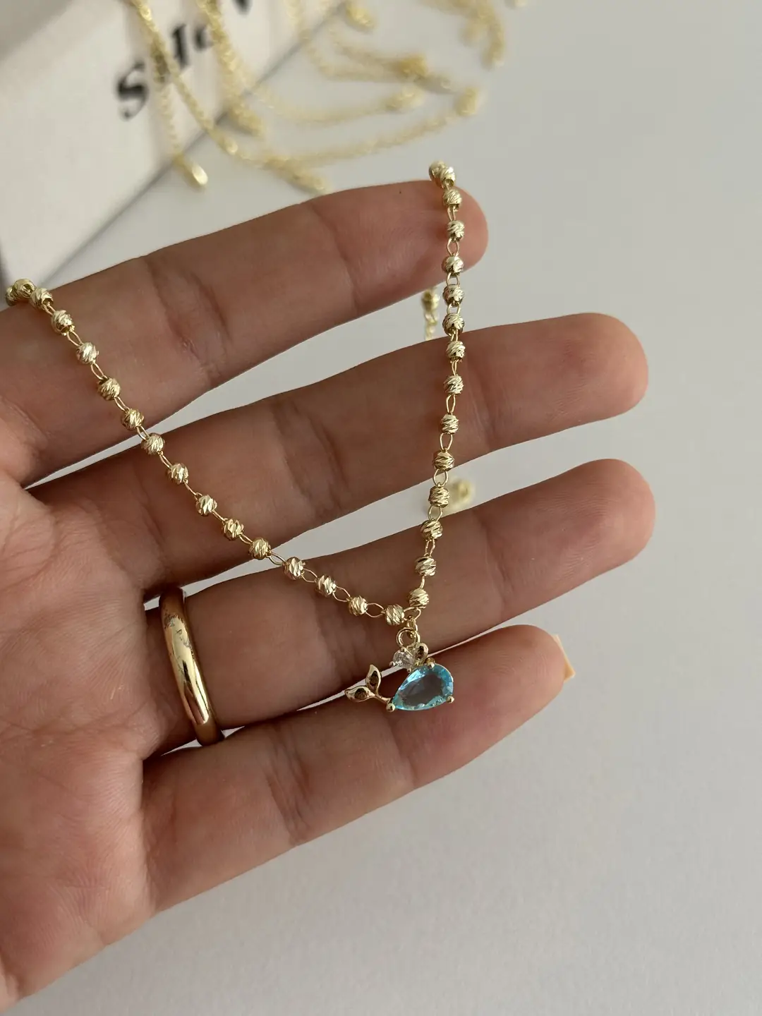 14K Altın Kaplama Halhal