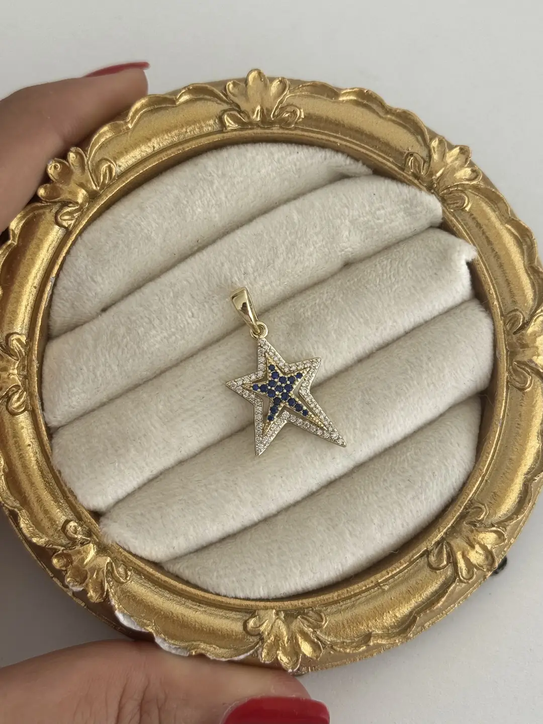 14K Xuping Seri Kolye Ucu