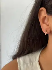14K Xuping Seri Markiz Taş Küpe  2