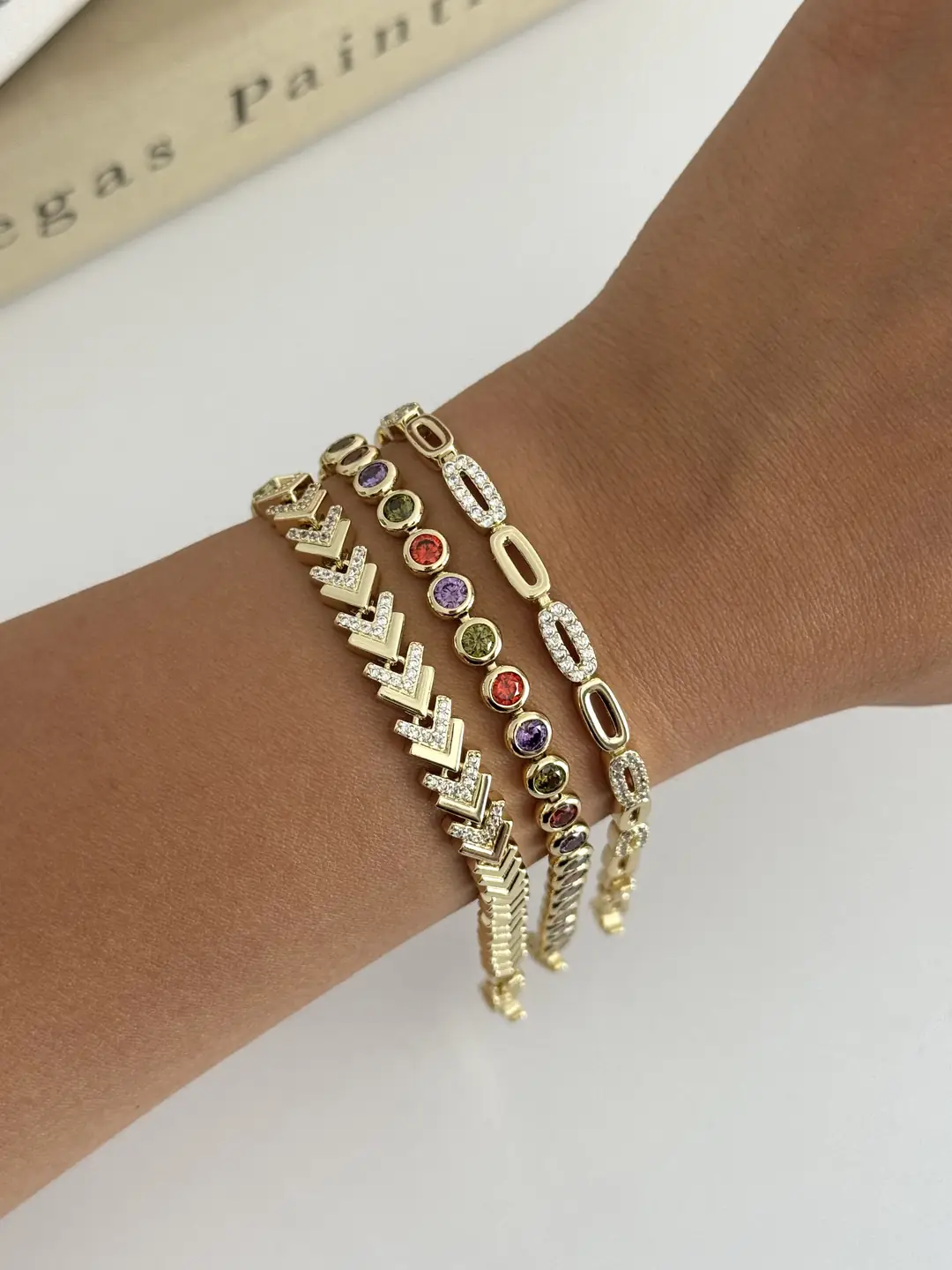 14K Xuping Seri Bileklik 3