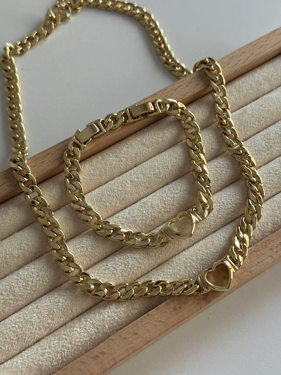 14K Xuping Seri Kalpli Set