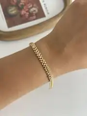 14K Altın Kaplama Bileklik 2