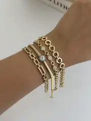 14K Xuping Seri Bileklik 2
