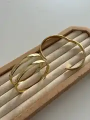 14K Xuping Seri Kelepçe Ajda Bileklik 2
