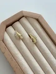 14K Xuping Seri Kanat Küpe 3