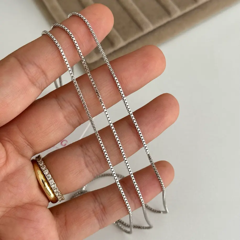 Xuping Silver Zincir Kolye 45 Cm