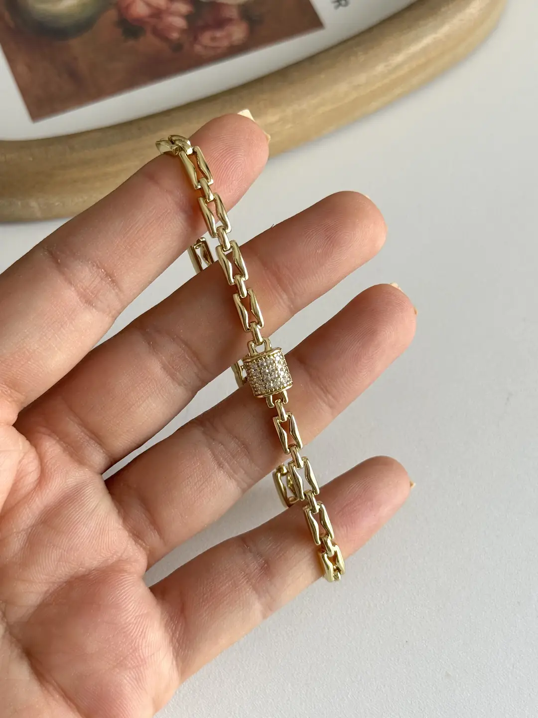 14K Xuping Seri Bileklik